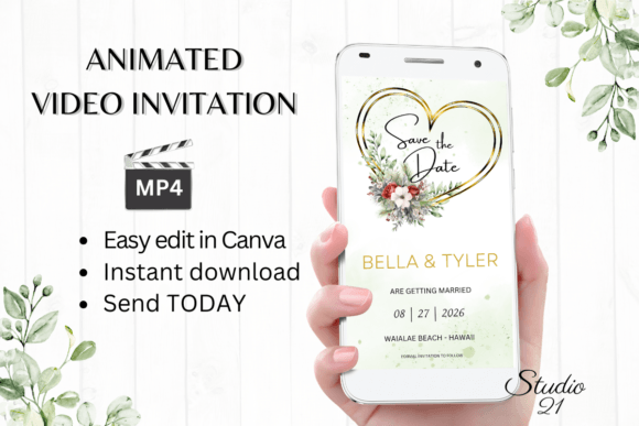 Announce Your Day with the W2188 Digital Animated Template
