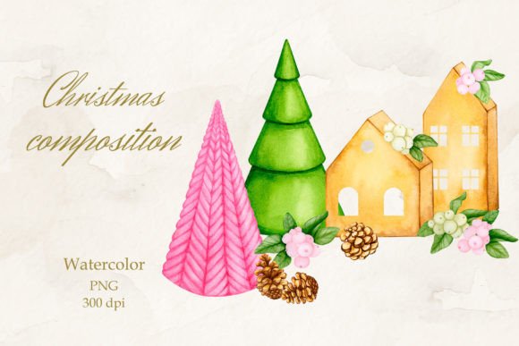 Christmas Composition Watercolor PNG: A Designer's Guide