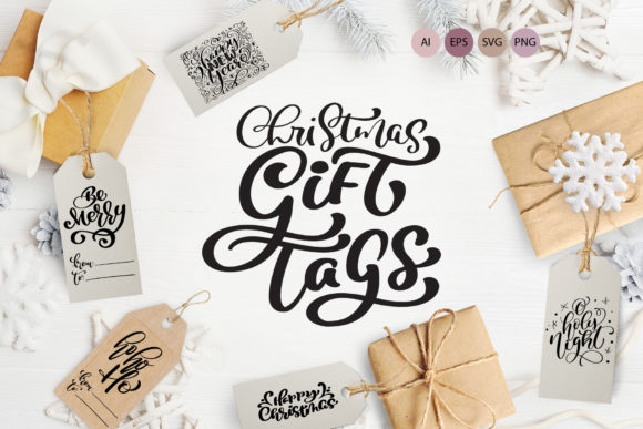 Christmas Gift Tags: Elevate Your Holiday Designs