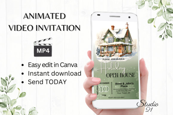 Set the Scene: Your Holiday Open House Invitation Awaits