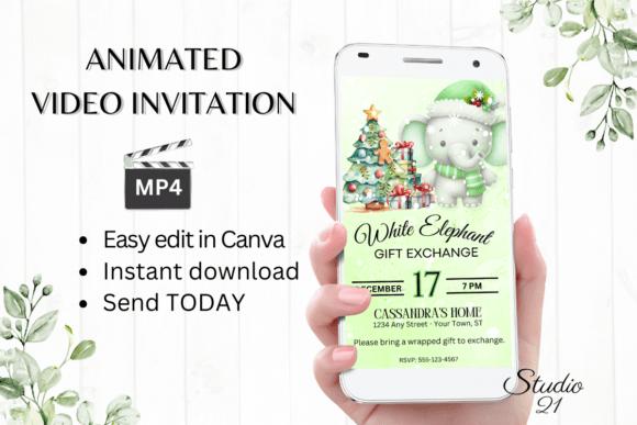 Streamline Your White Elephant Gift Exchange Evite